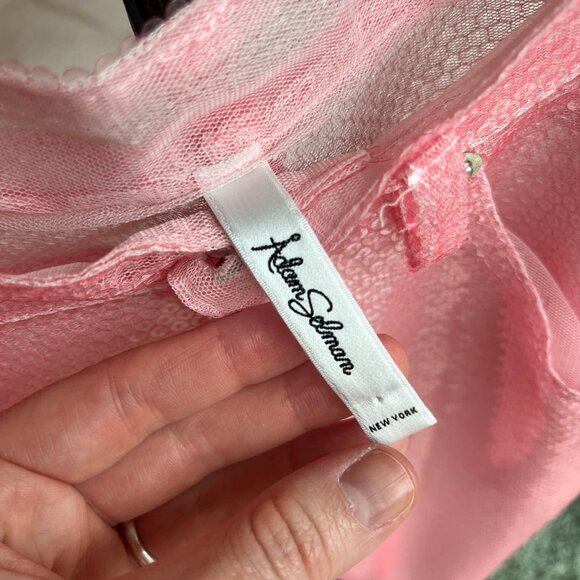 Adam Selman Sequin Flamingo Pants - Picture 5 of 7